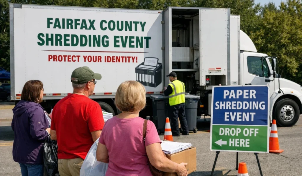 Shredding Events in Fairfax County