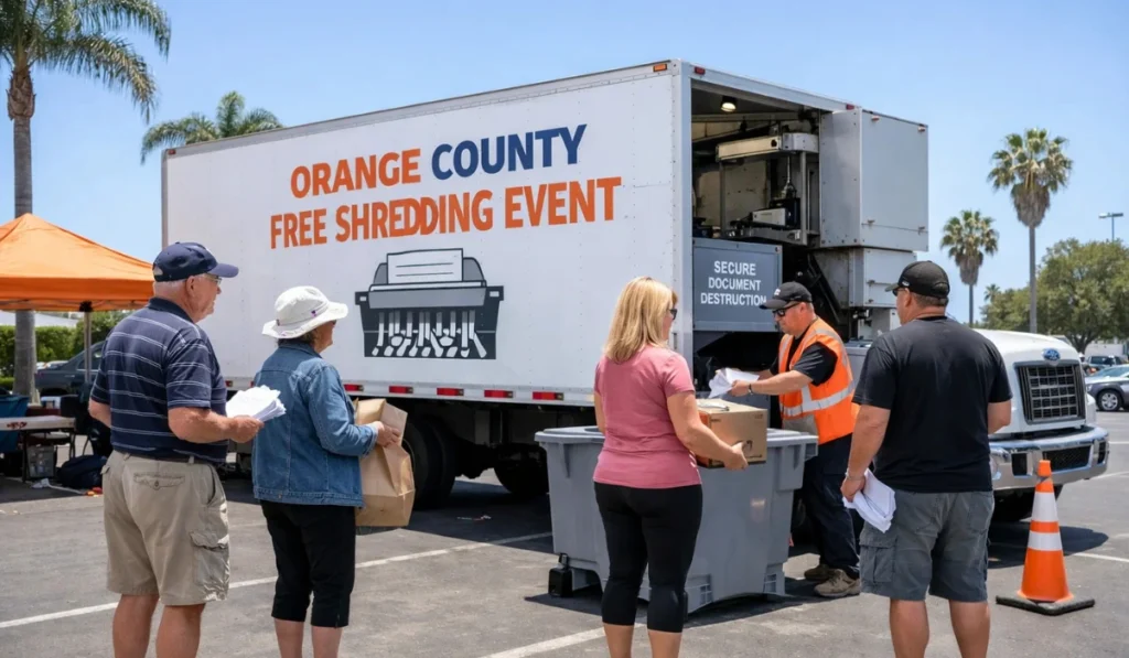 Shredding Events in Orange County