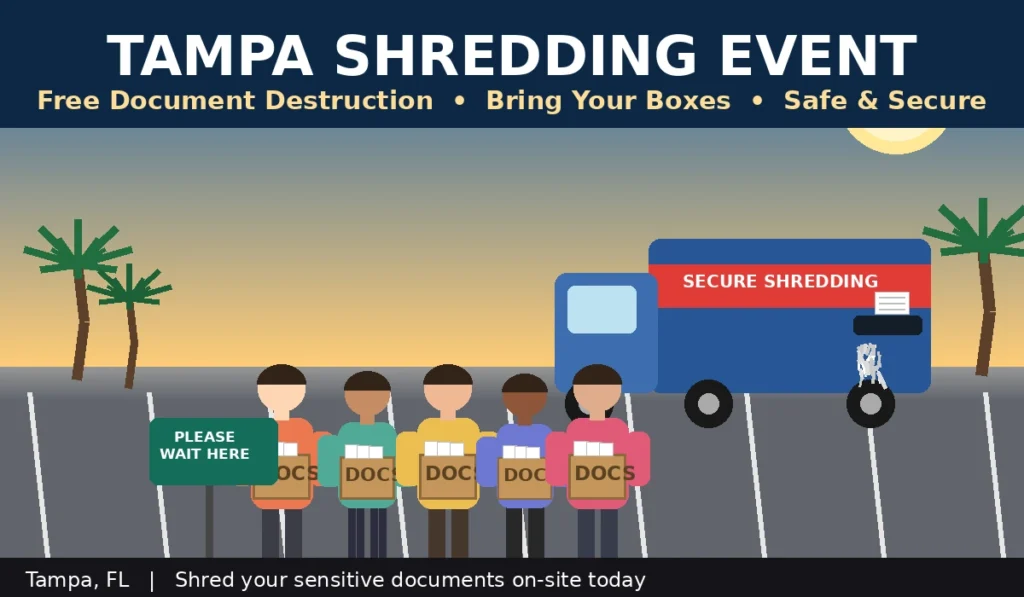 tampa shredding event